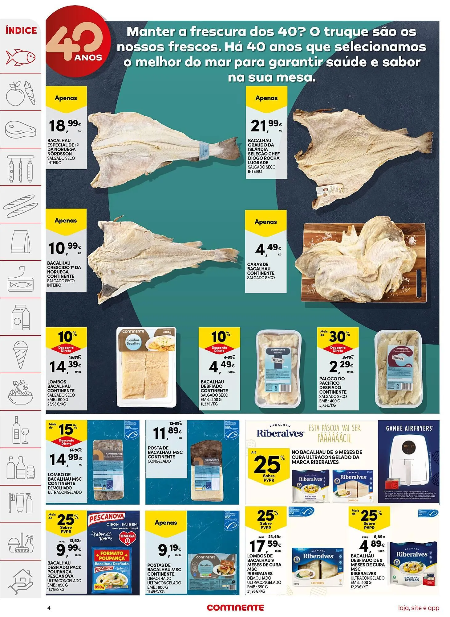 Folheto Folheto Continente de 25 de março até 31 de março 2025 - Pagina 4