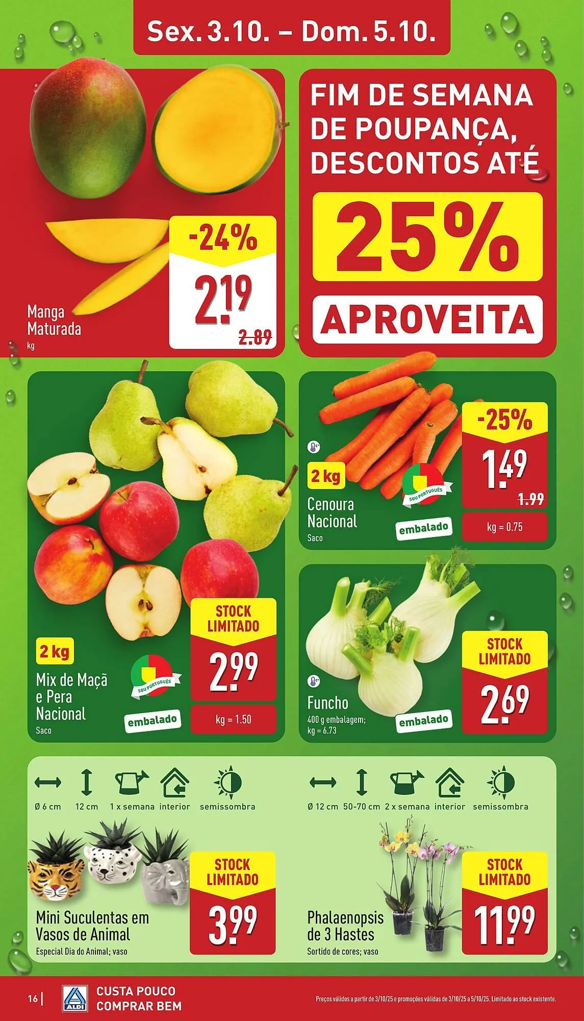 Folheto Folheto ALDI de 29 de setembro até 5 de outubro 2025 - Pagina 16