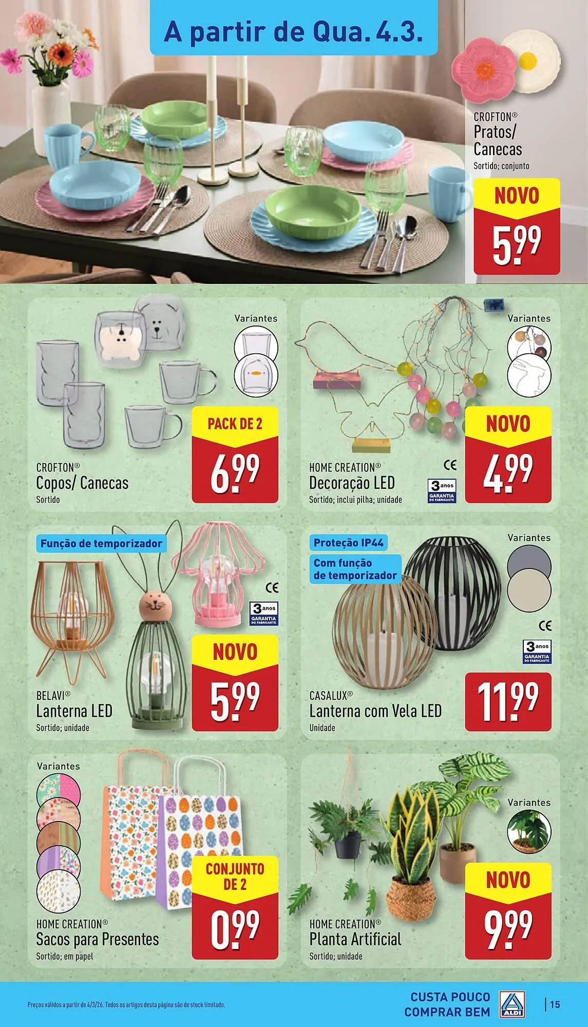 Folheto Folheto ALDI de 2 de março até 8 de março 2026 - Pagina 15