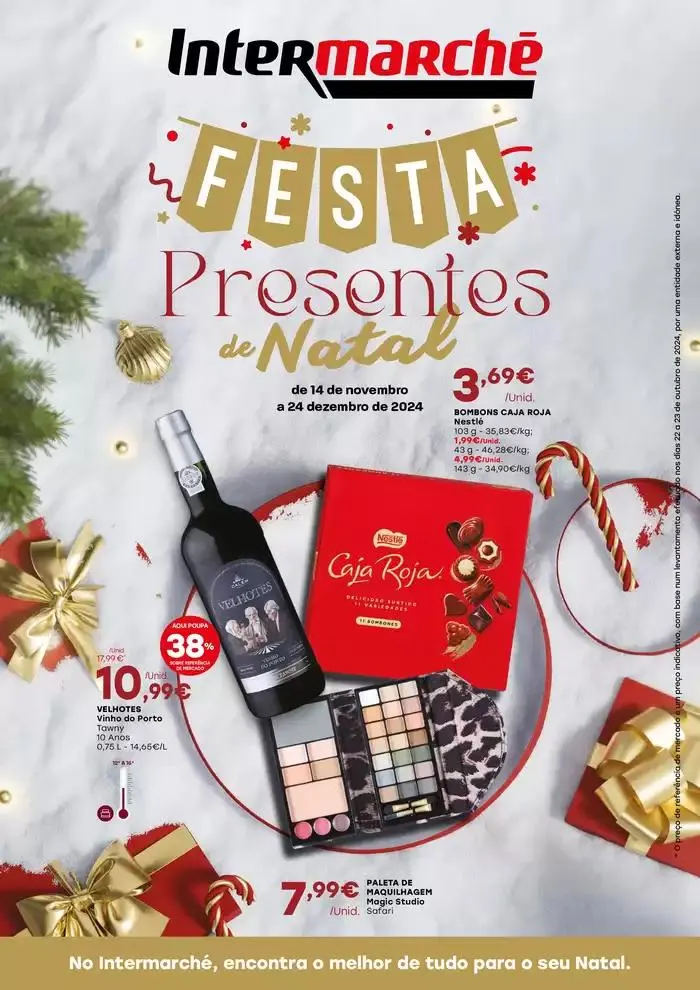 Folheto Presentes de Natal de 14 de novembro até 24 de dezembro 2024 - Pagina 1