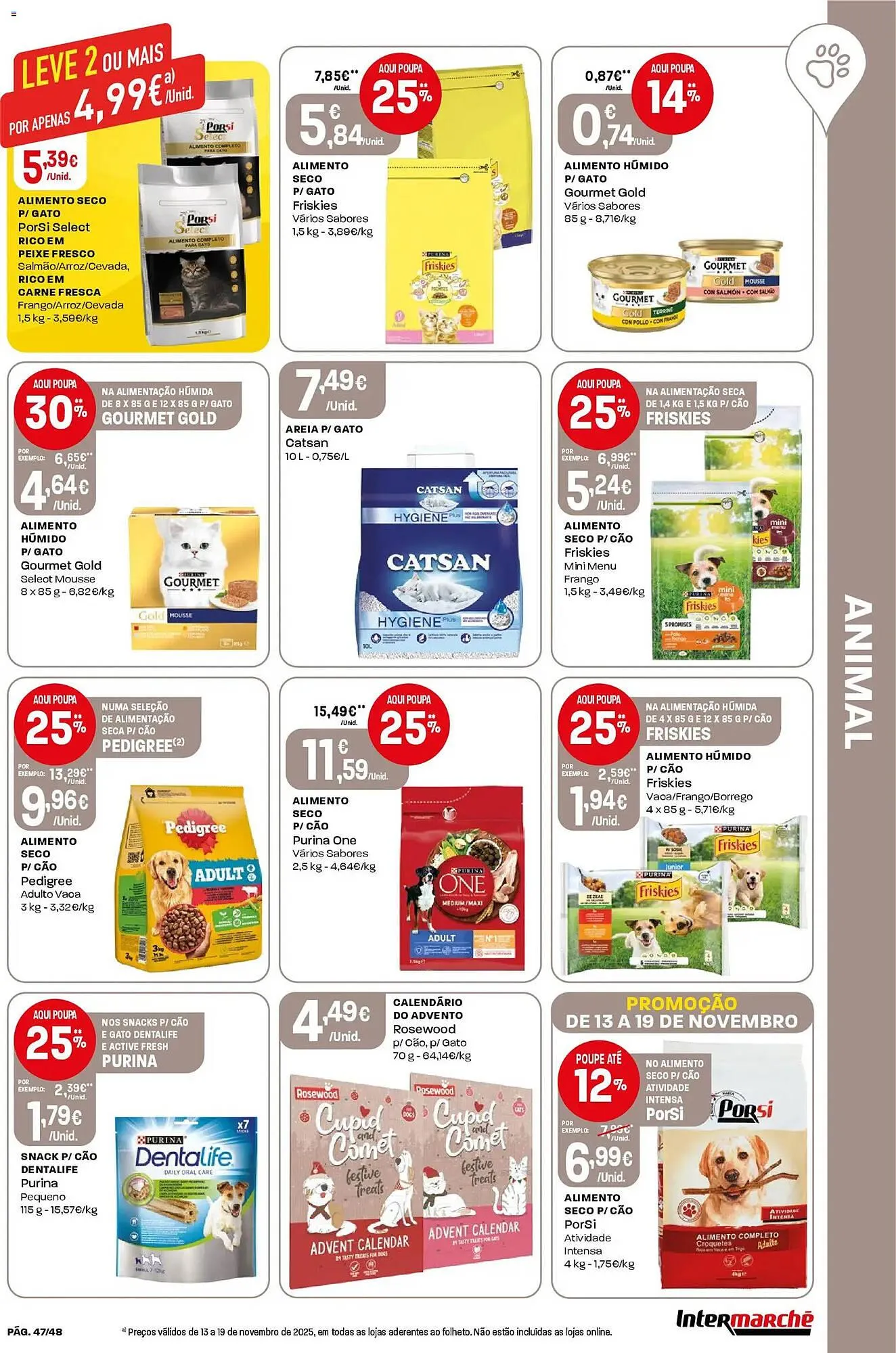 Folheto Folheto Intermarché de 13 de novembro até 20 de novembro 2025 - Pagina 47