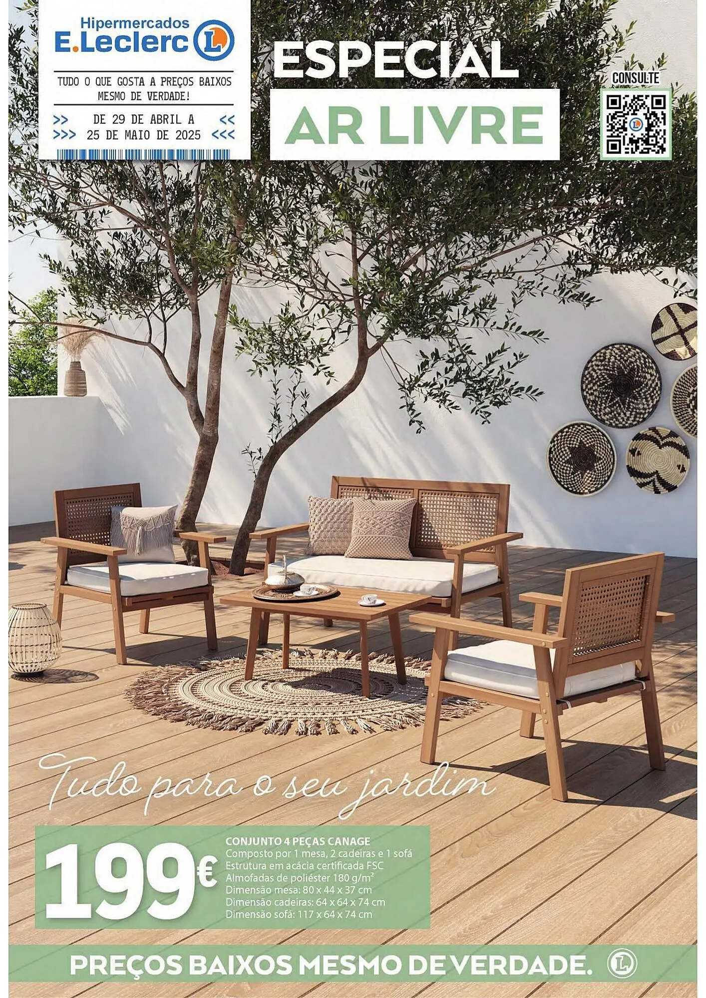 Folheto Folheto E.Leclerc de 29 de abril até 25 de maio 2025 - Pagina 1