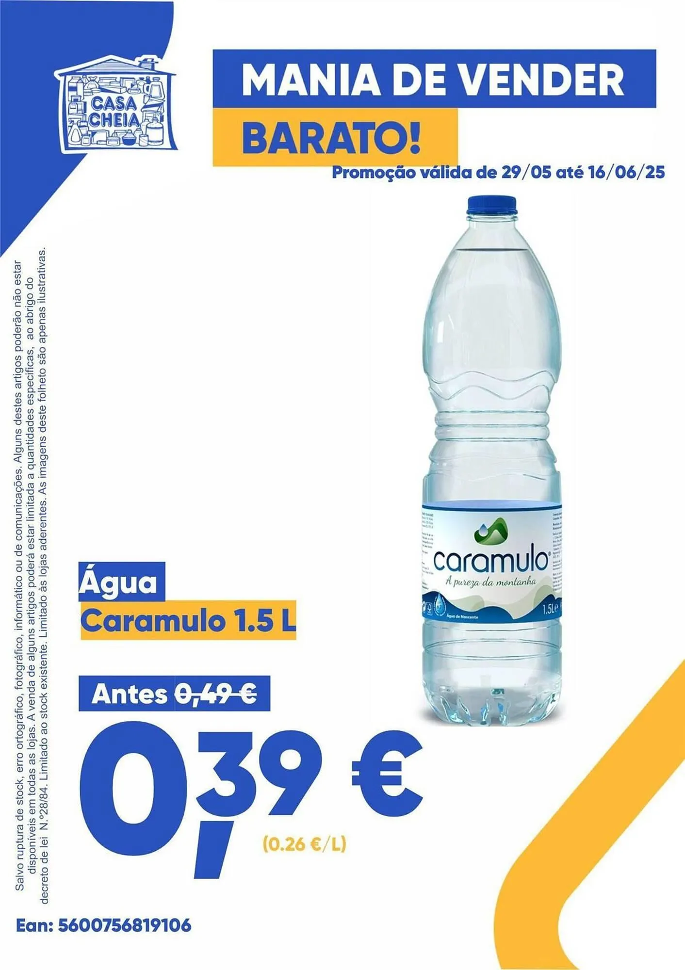 Folheto Folheto Casa Cheia de 29 de maio até 16 de junho 2025 - Pagina 1