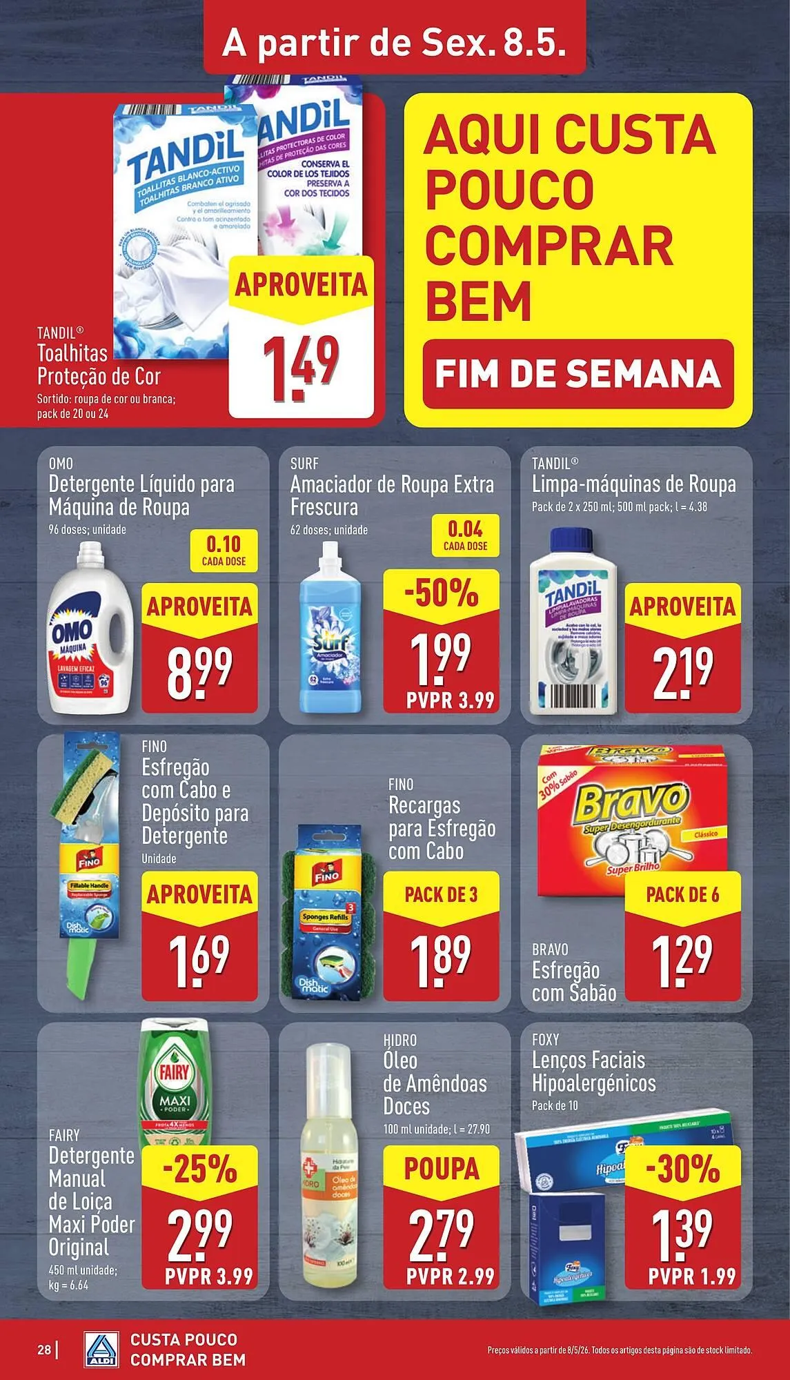 Folheto Folheto ALDI de 4 de maio até 10 de maio 2026 - Pagina 28