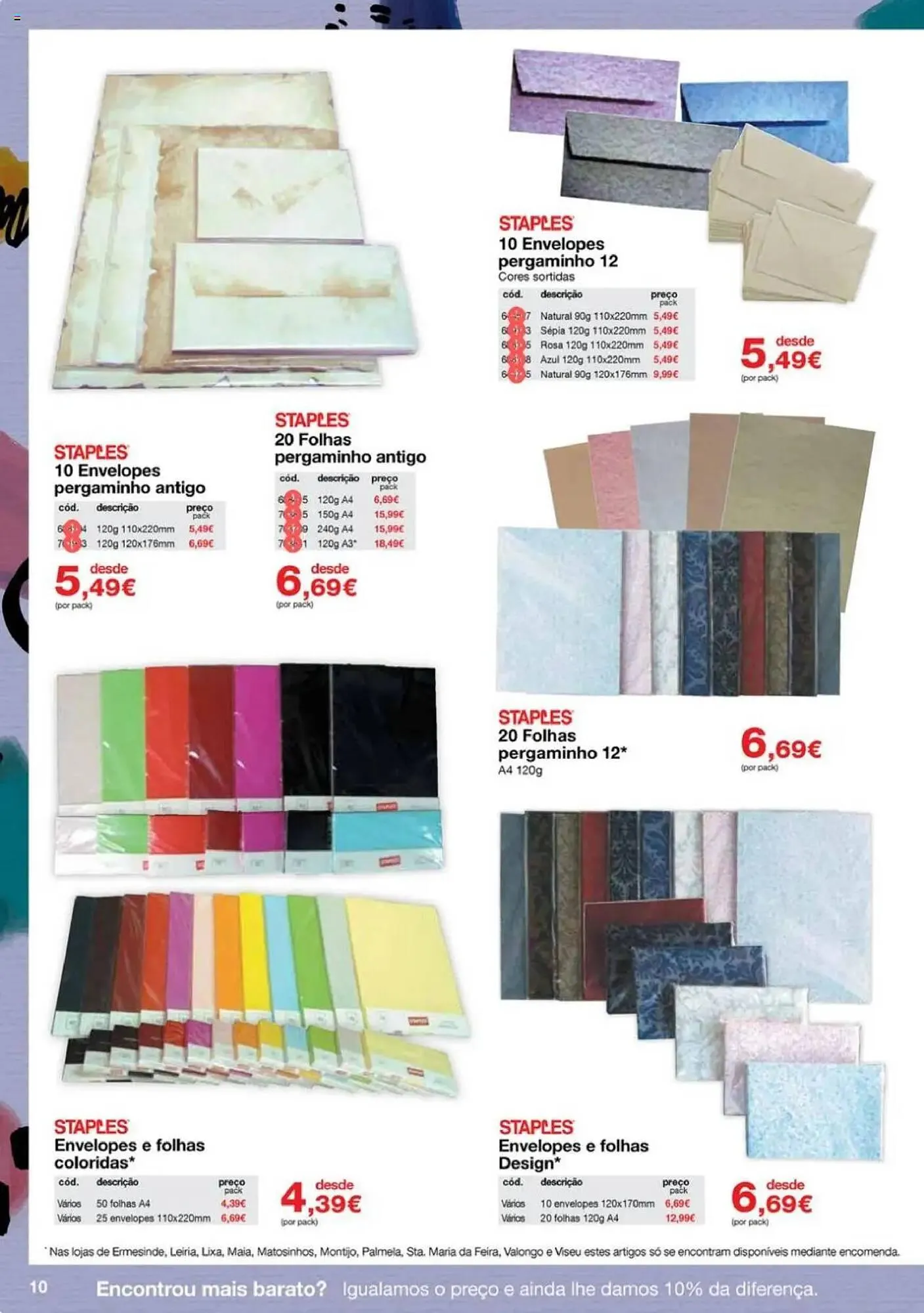 Folheto Folheto Staples de 13 de outubro até 30 de janeiro 2026 - Pagina 10