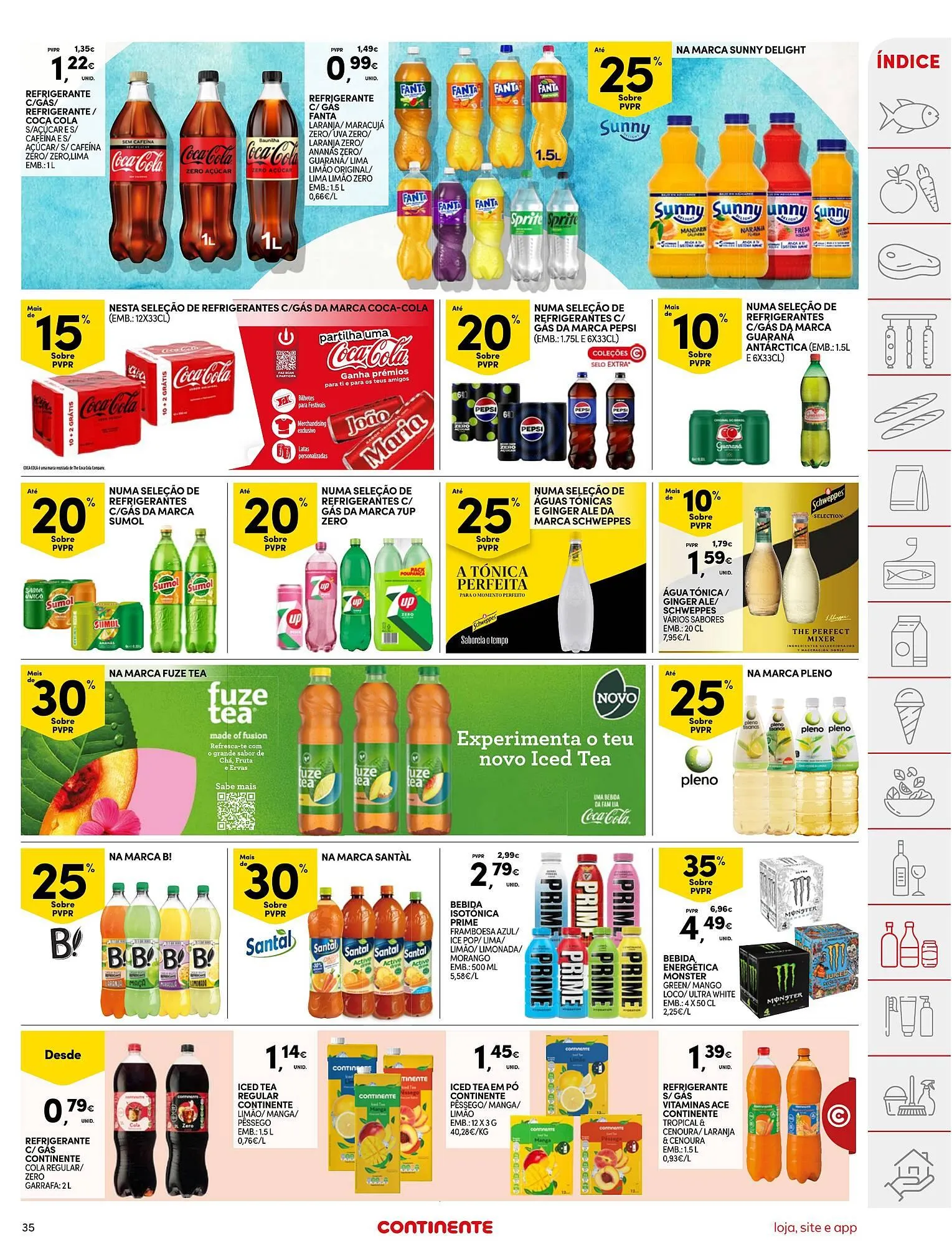 Folheto Folheto Continente de 1 de julho até 7 de julho 2025 - Pagina 35