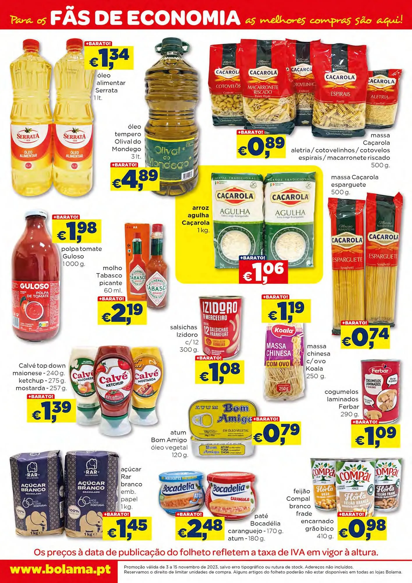 Folheto Folheto Bolama de 3 de novembro até 15 de novembro 2023 - Pagina 14