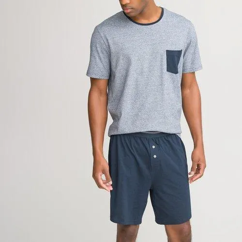 Pijama-calção em algodão bio