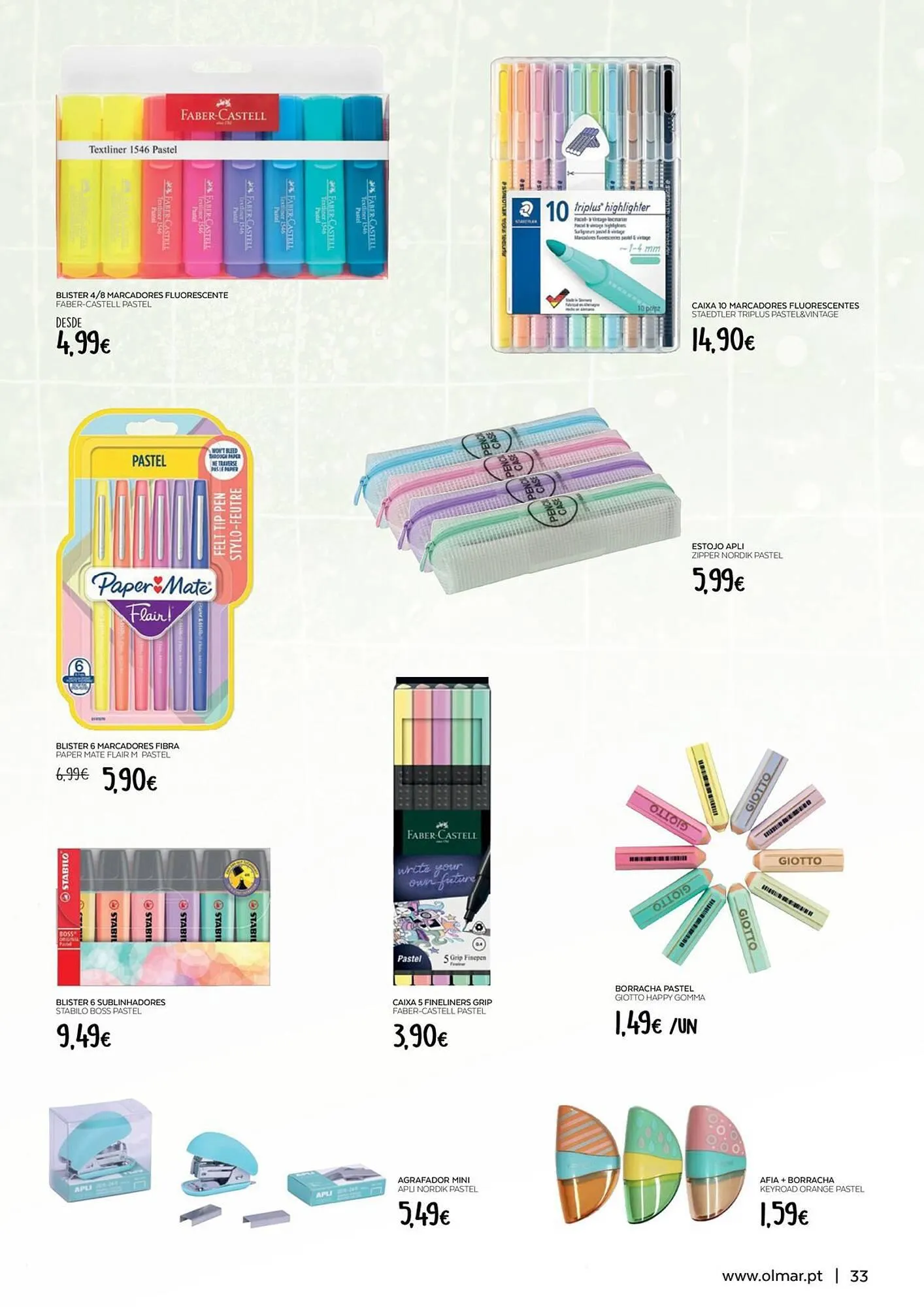 Folheto Folheto Olmar de 21 de agosto até 25 de setembro 2023 - Pagina 33