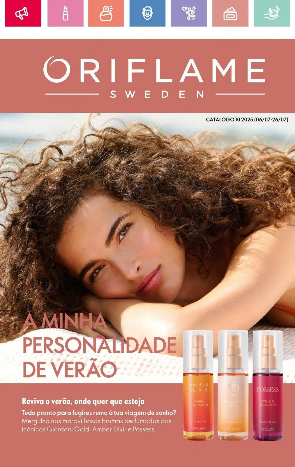 Folheto de Oriflame até 26.07.2025 - 0