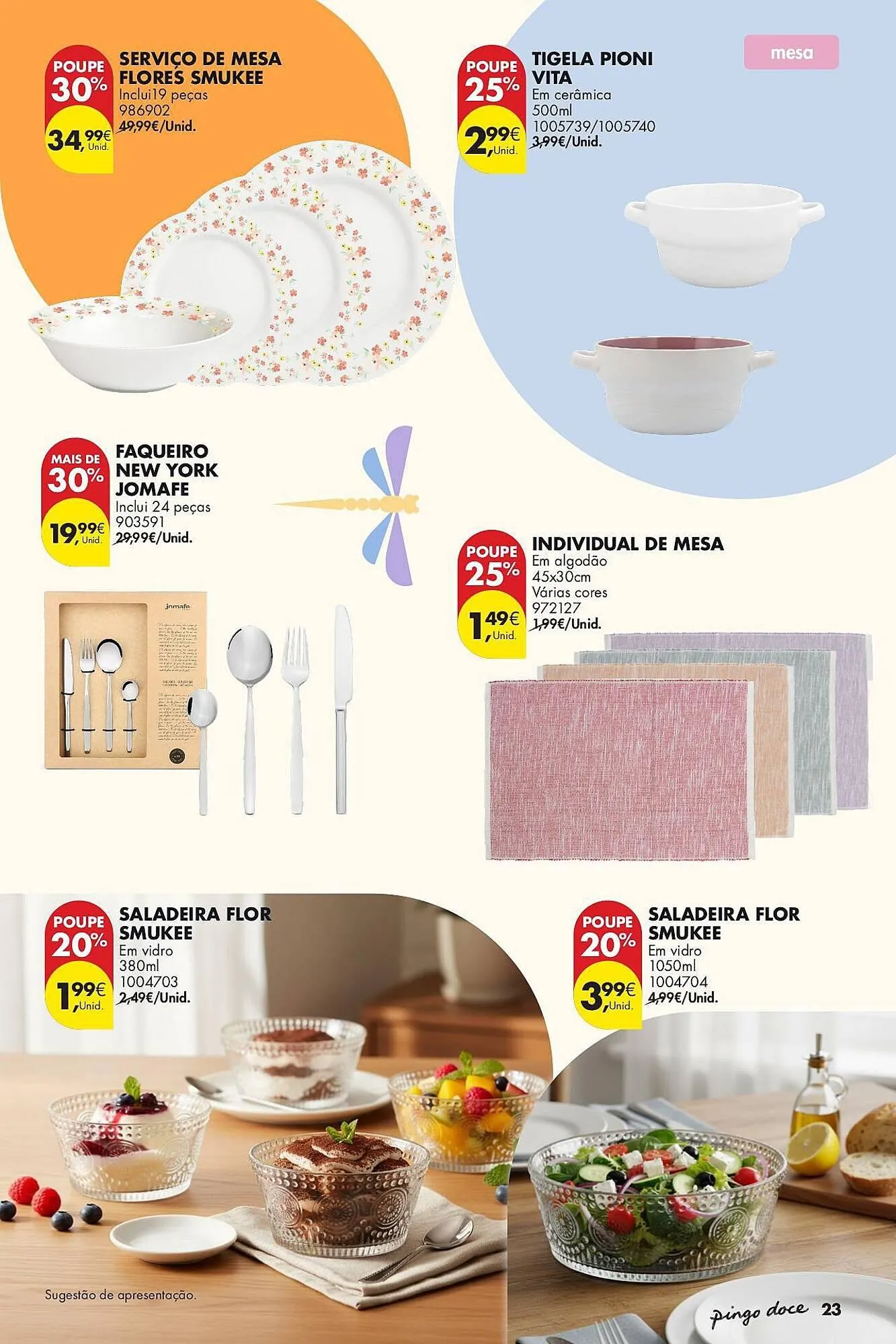 Folheto Folheto Pingo Doce de 7 de abril até 4 de maio 2026 - Pagina 23