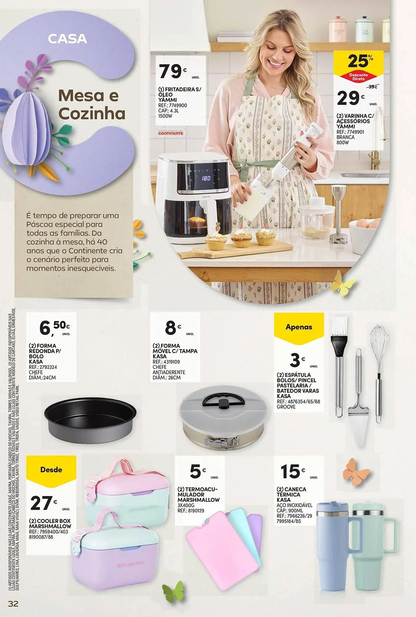 Folheto Folheto Continente de 1 de abril até 20 de abril 2025 - Pagina 32