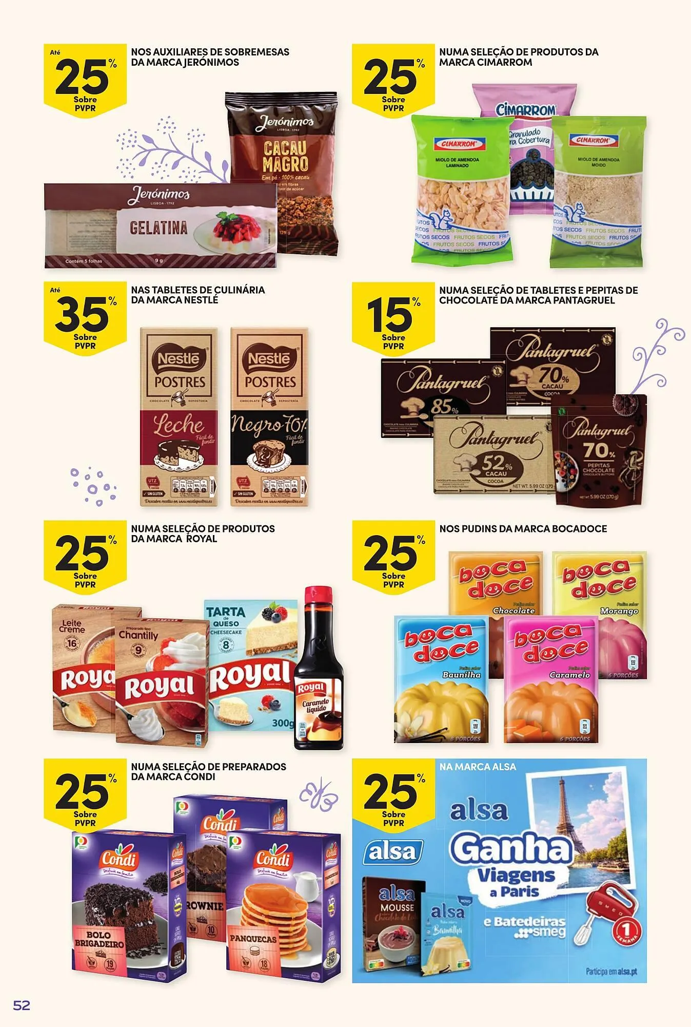 Folheto Folheto Continente de 17 de março até 5 de abril 2026 - Pagina 52