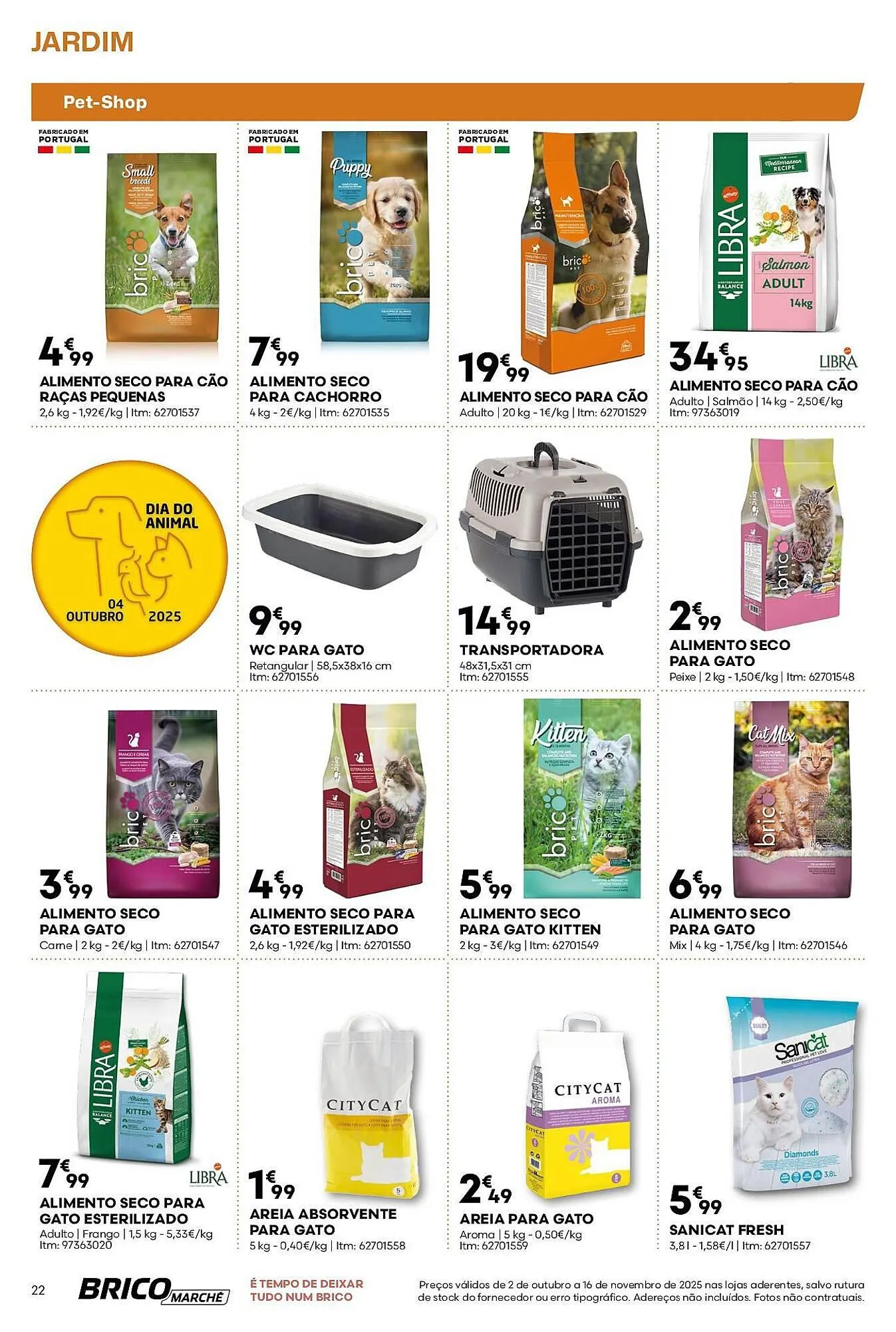 Folheto Folheto Bricomarché de 2 de outubro até 16 de novembro 2025 - Pagina 22