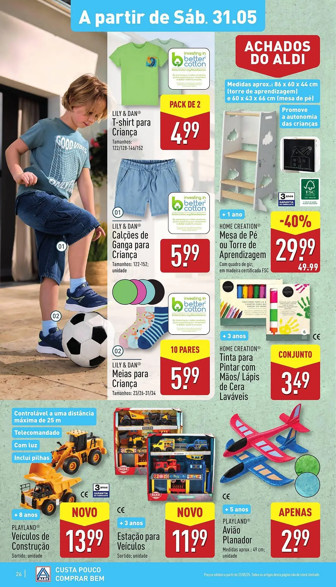 Folheto Folheto ALDI de 28 de maio até 1 de junho 2025 - Pagina 26