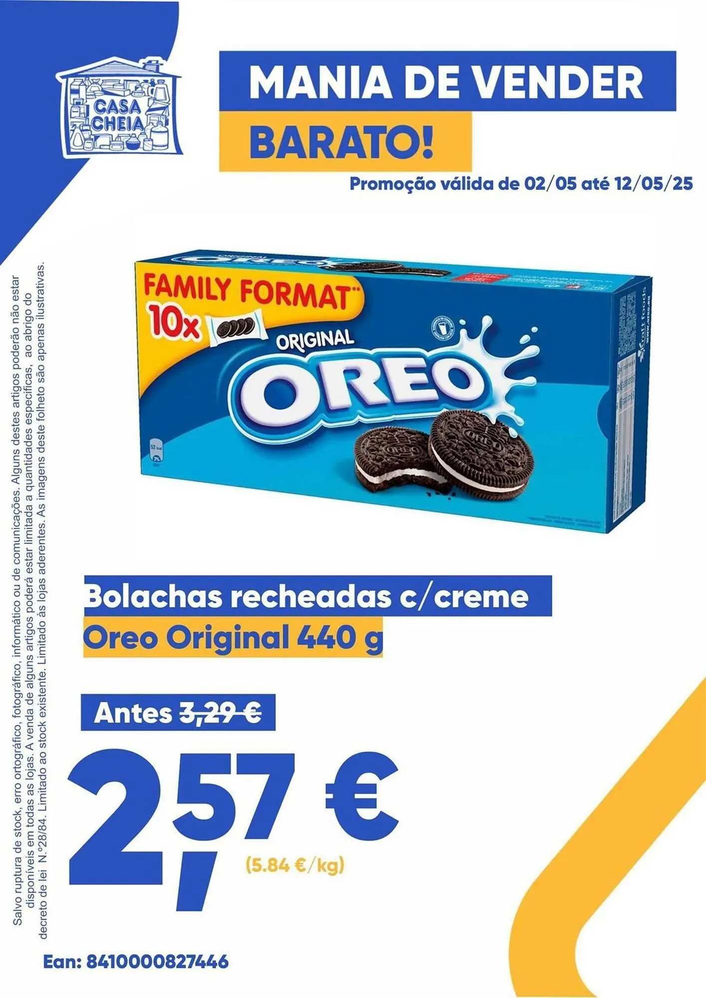 Folheto Folheto Casa Cheia de 2 de maio até 12 de maio 2025 - Pagina 1