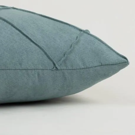 Almofada New Rombo camurça verde francês 50x50