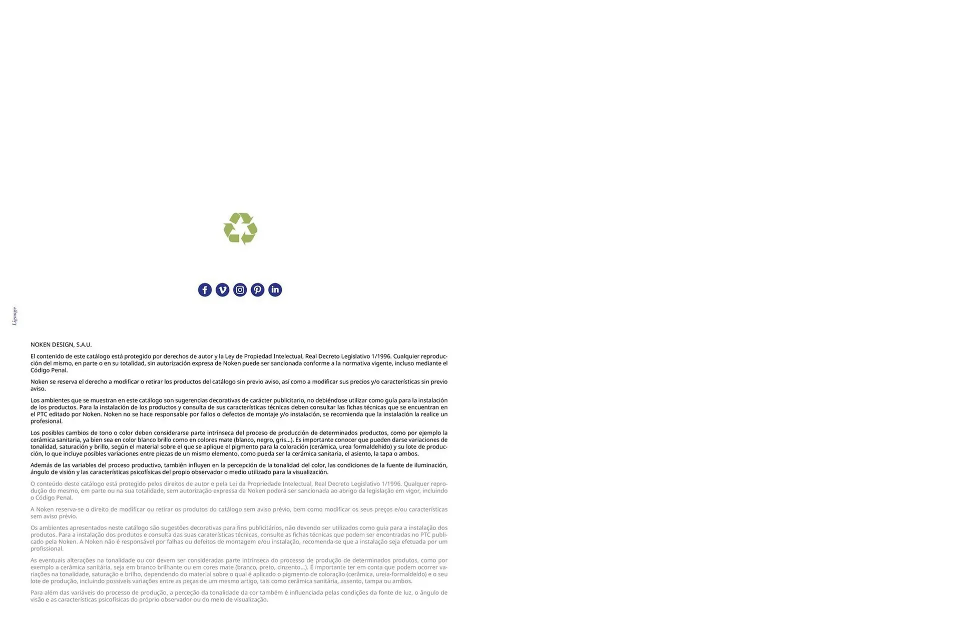 Folheto Catálogo Porcelanosa de 14 de outubro até 31 de dezembro 2025 - Pagina 18