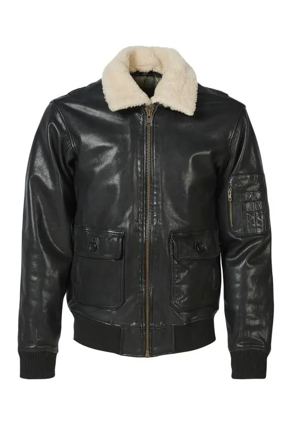 Blusão em pele Thor