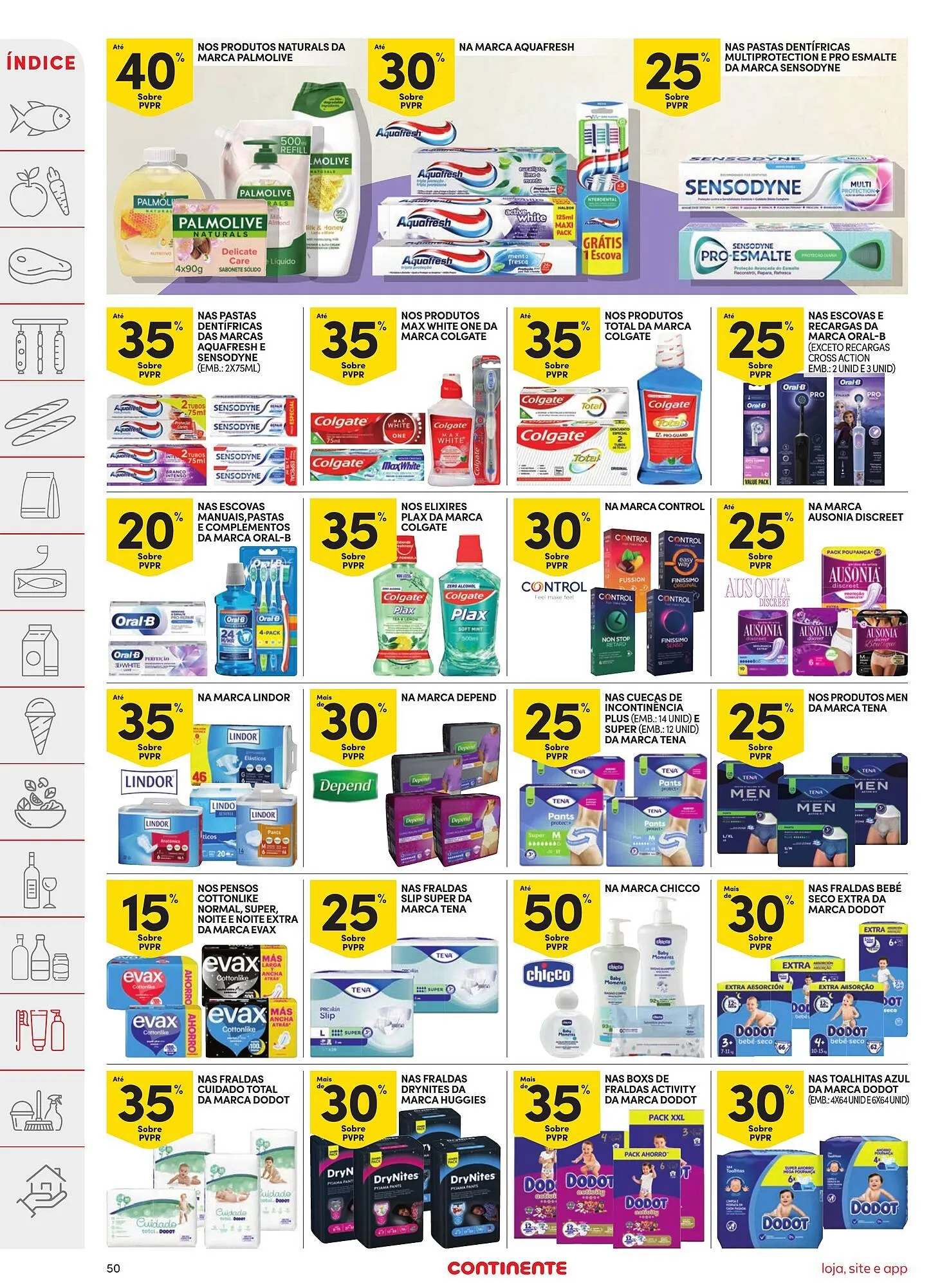 Folheto Folheto Continente de 15 de abril até 21 de abril 2025 - Pagina 50