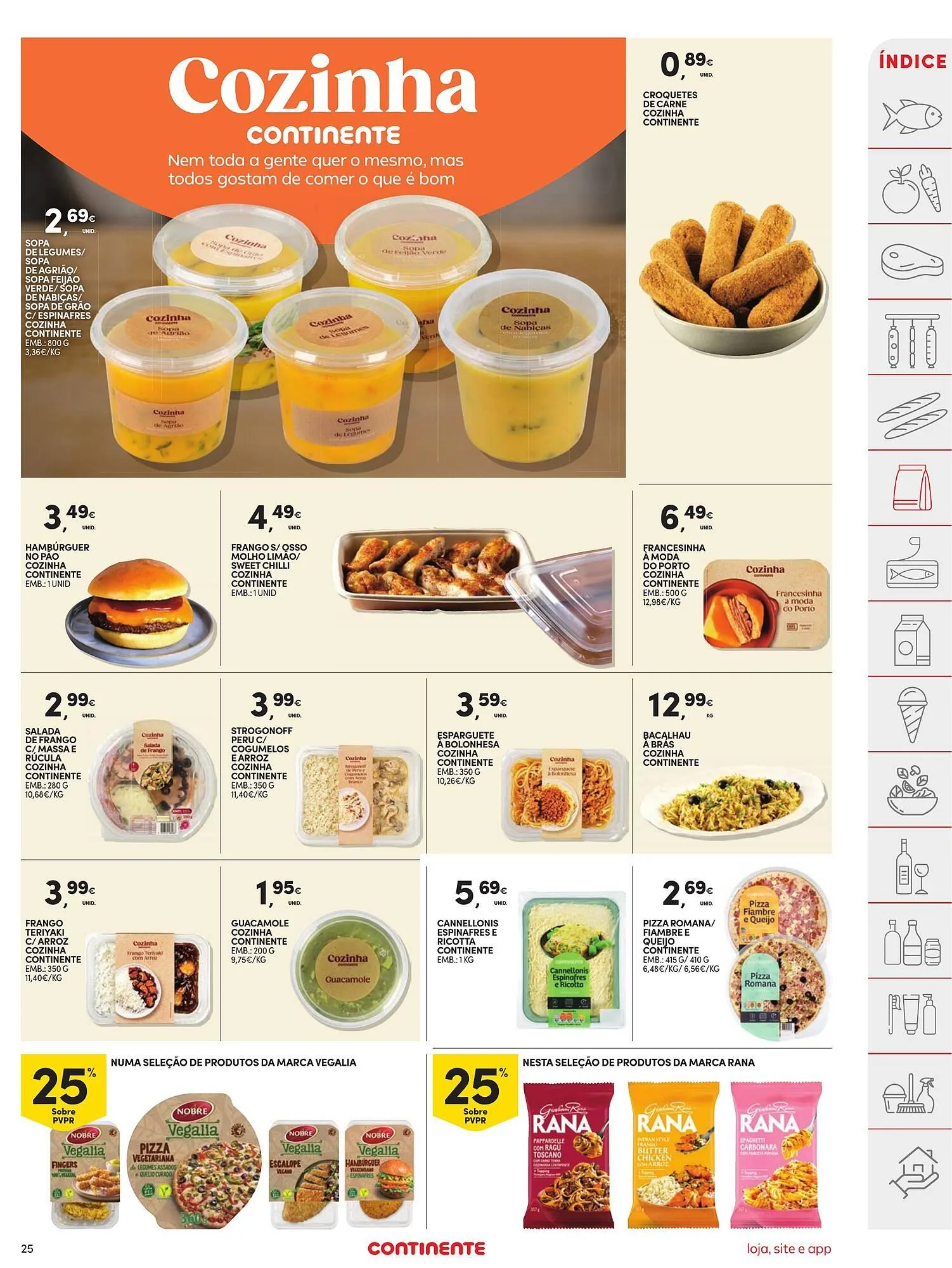 Folheto Folheto Continente de 3 de março até 9 de março 2026 - Pagina 25