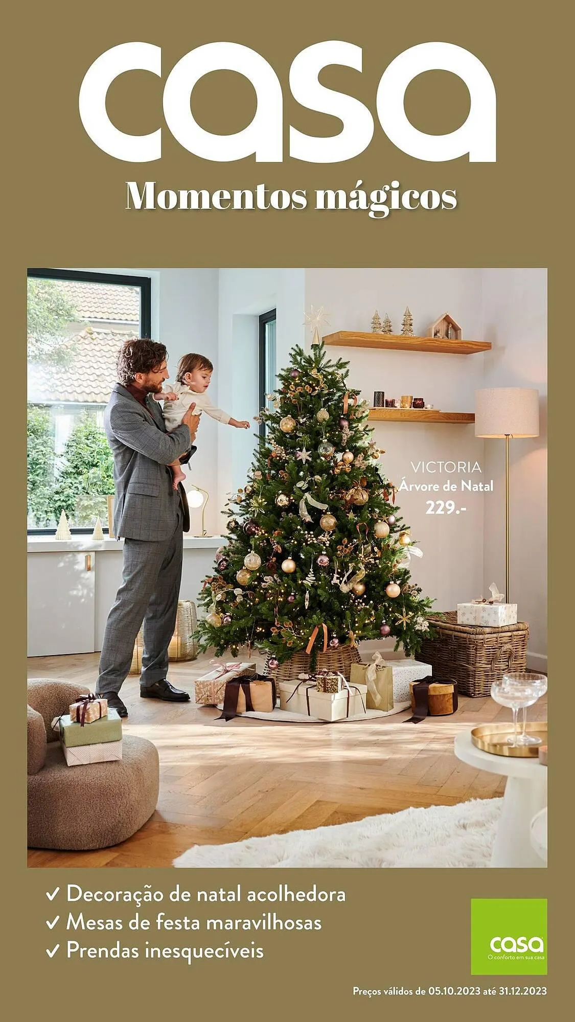 Folheto Folheto CASA de 5 de outubro até 31 de dezembro 2023 - Pagina 1