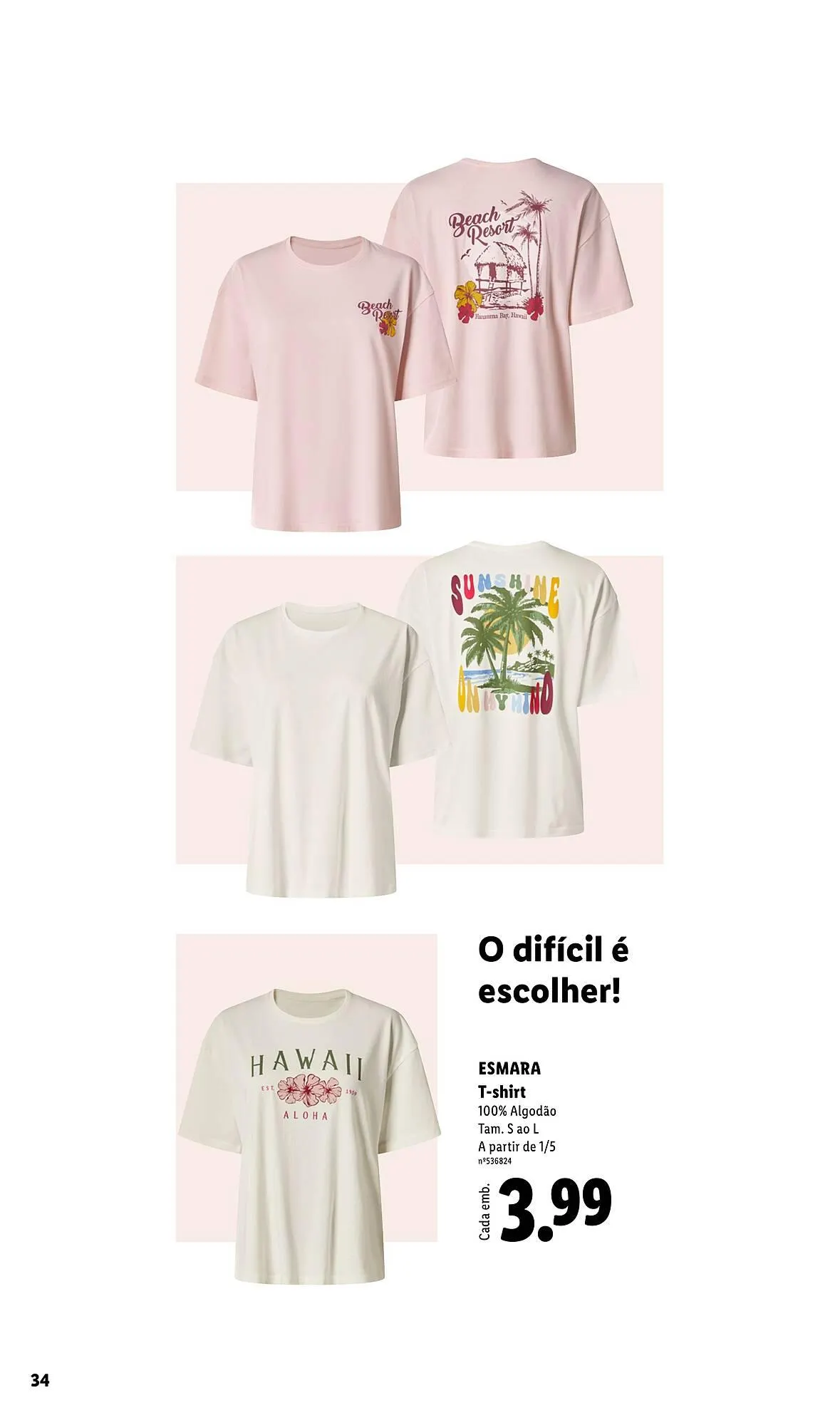 Folheto Folheto Lidl de 20 de abril até 31 de maio 2026 - Pagina 34