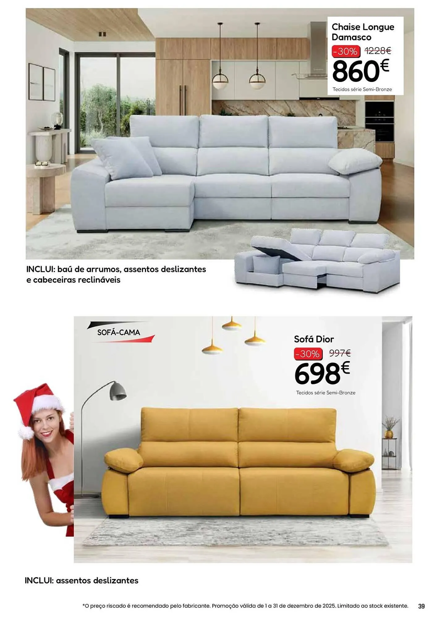 Folheto Folheto Hiper Centro do Móvel de 4 de dezembro até 31 de dezembro 2025 - Pagina 39