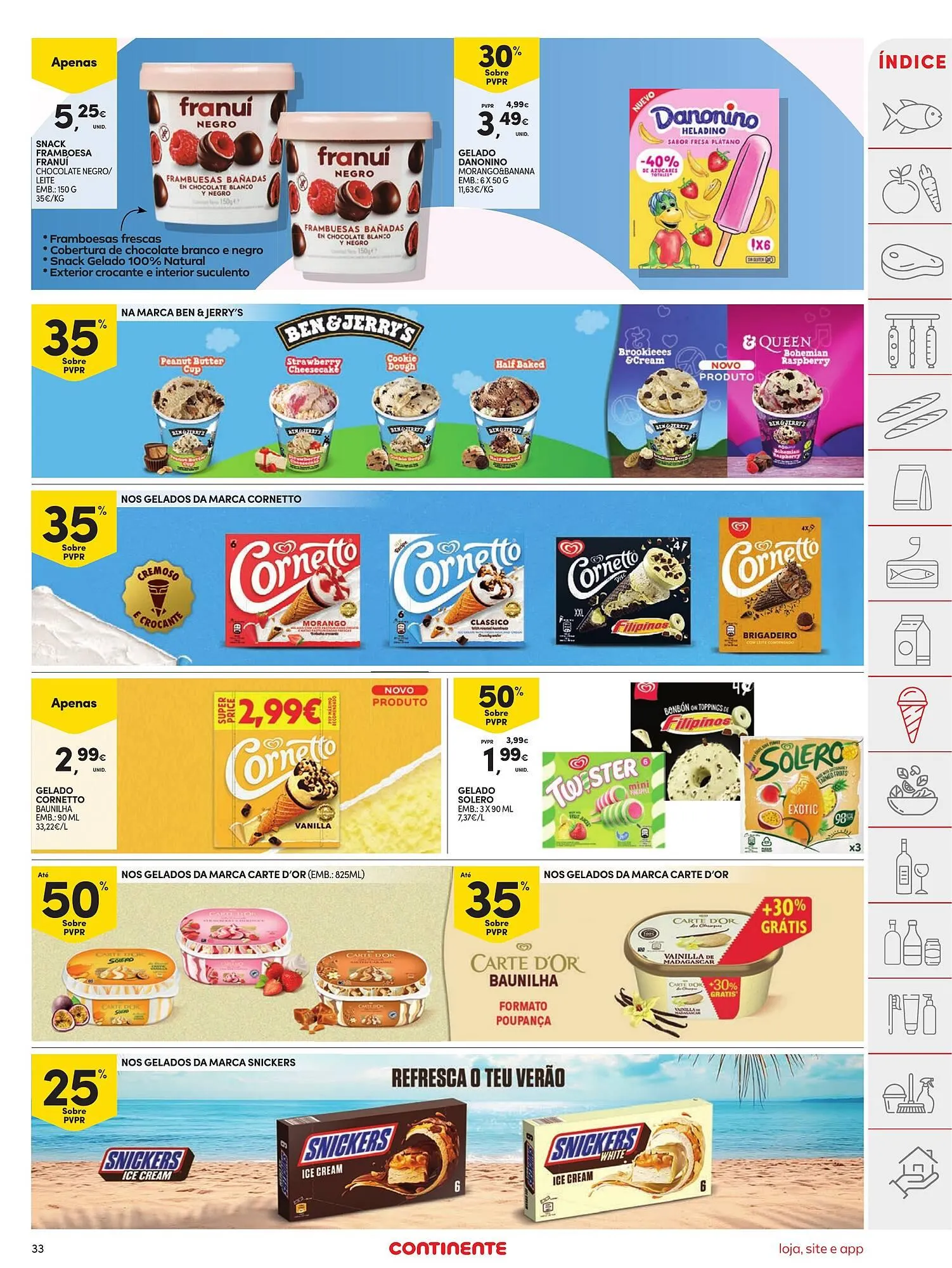 Folheto folheto Continente de 2 de setembro até 8 de setembro 2025 - Pagina 33
