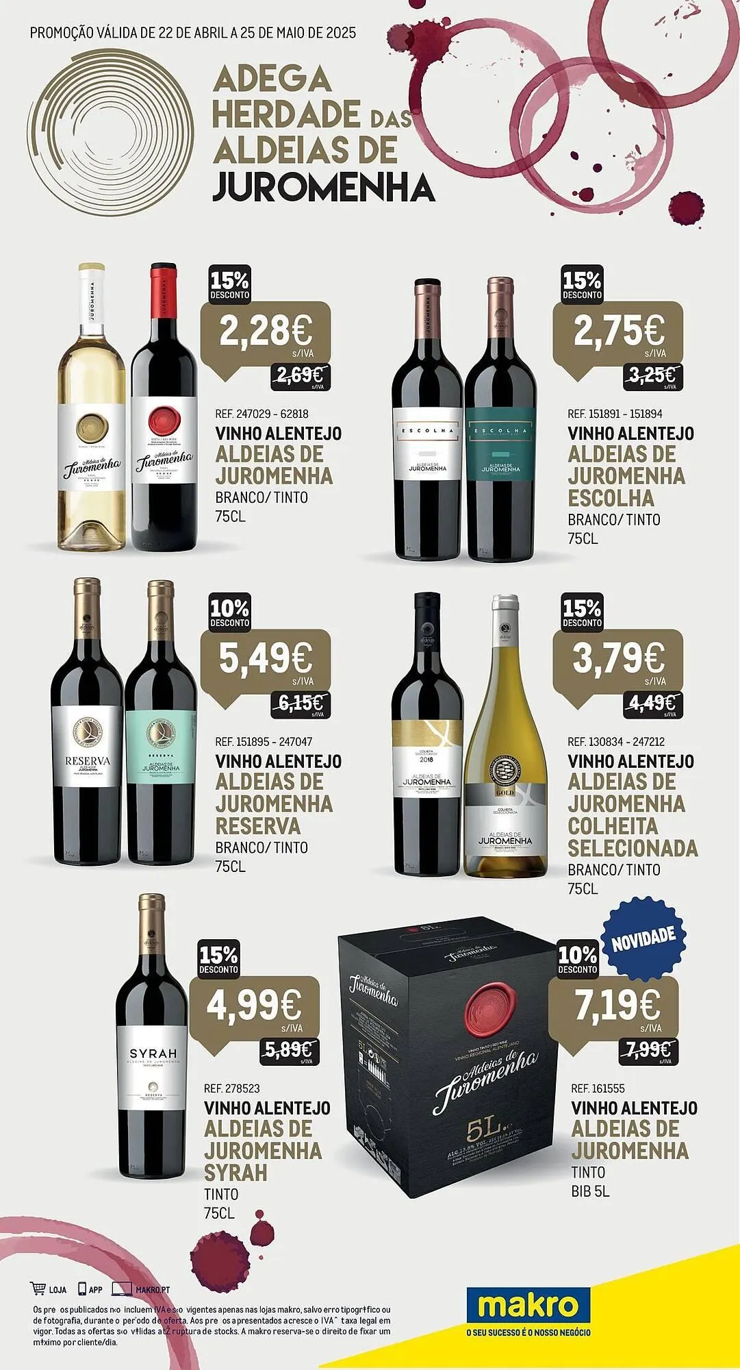 Folheto Folheto Makro de 22 de abril até 25 de maio 2025 - Pagina 1