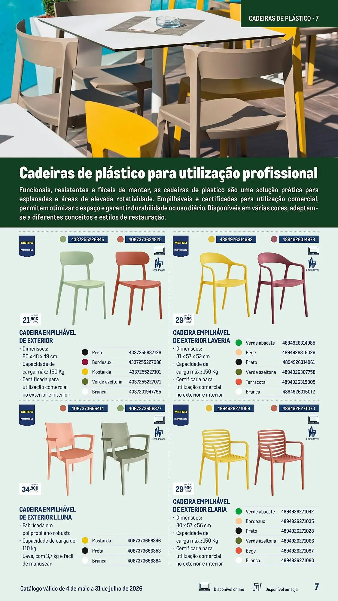 Folheto Catálogo Makro de 4 de maio até 31 de julho 2026 - Pagina 7