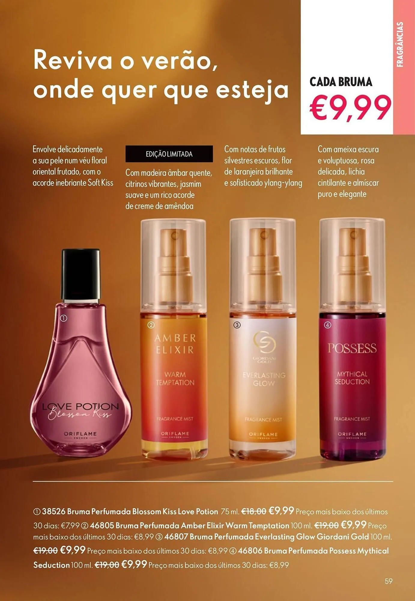 Folheto Catálogo Oriflame de 12 de novembro até 2 de dezembro 2025 - Pagina 59