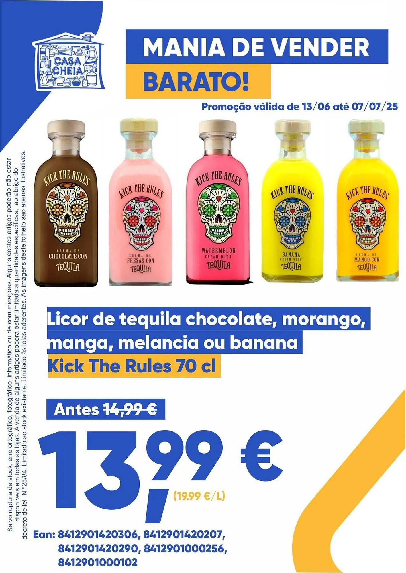 Folheto Folheto Casa Cheia de 13 de junho até 7 de julho 2025 - Pagina 1