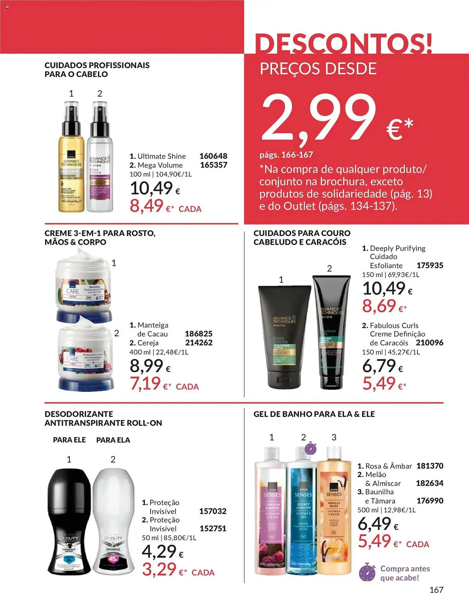 Folheto Catálogo Avon de 1 de maio até 31 de maio 2026 - Pagina 167