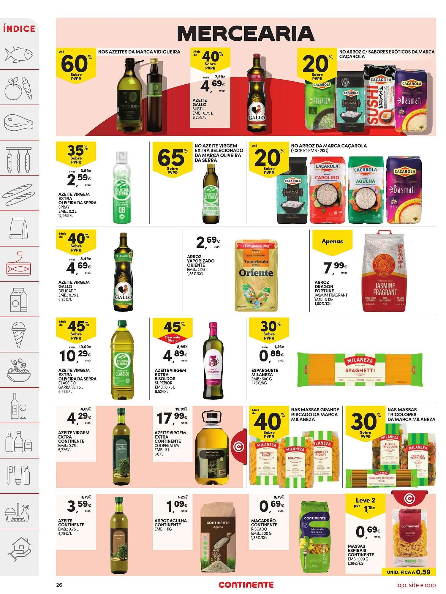 Folheto Folheto Continente de 3 de março até 9 de março 2026 - Pagina 26