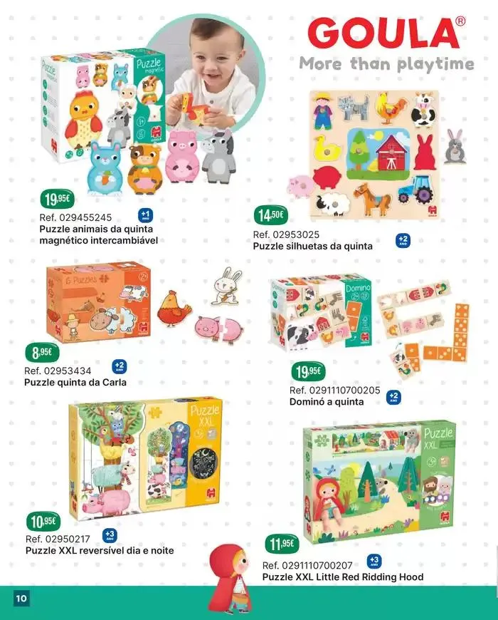 Folheto Catálogo De Brinquedos de 3 de dezembro até 31 de dezembro 2024 - Pagina 10