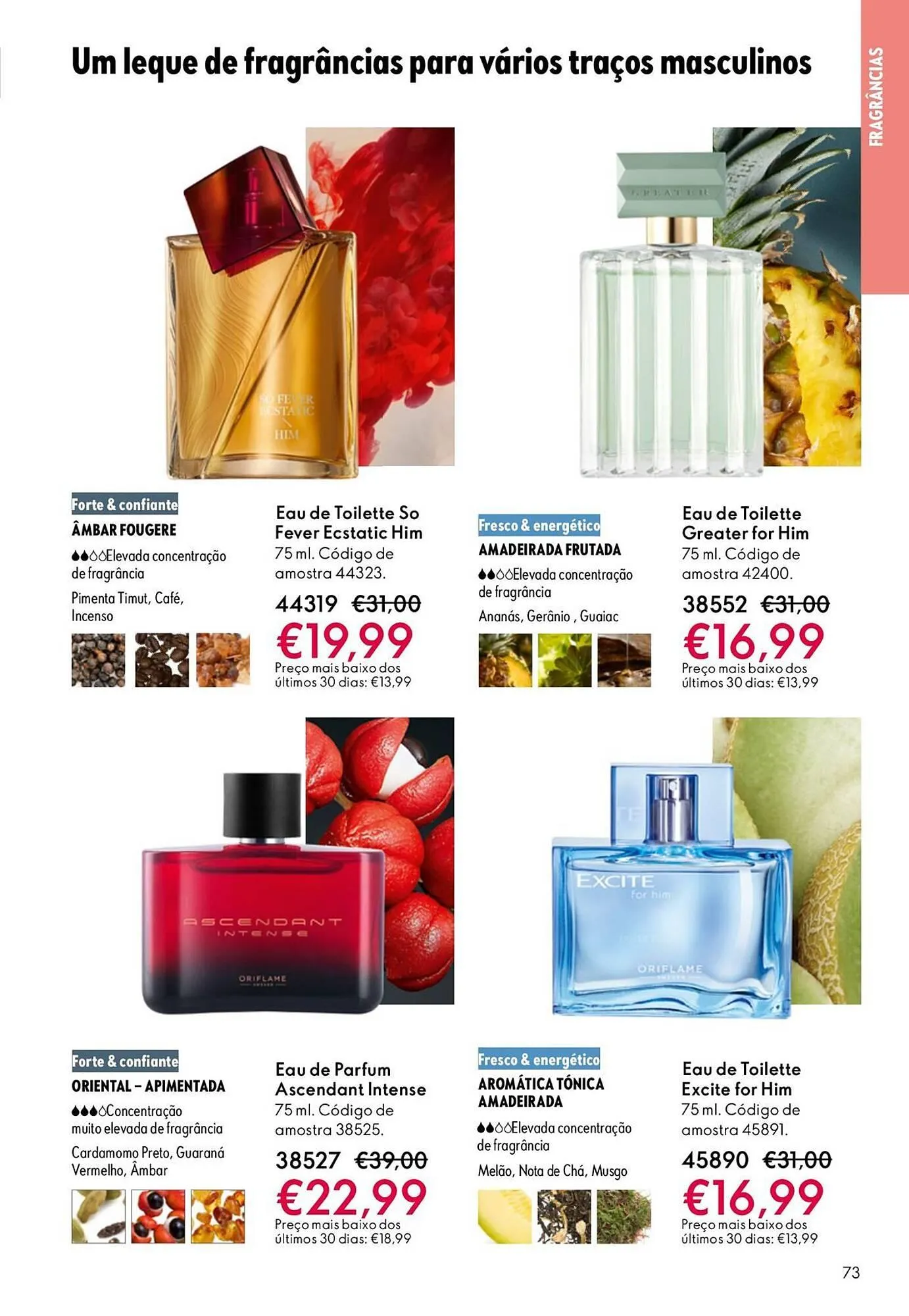 Folheto Catálogo Oriflame de 22 de outubro até 11 de novembro 2025 - Pagina 73