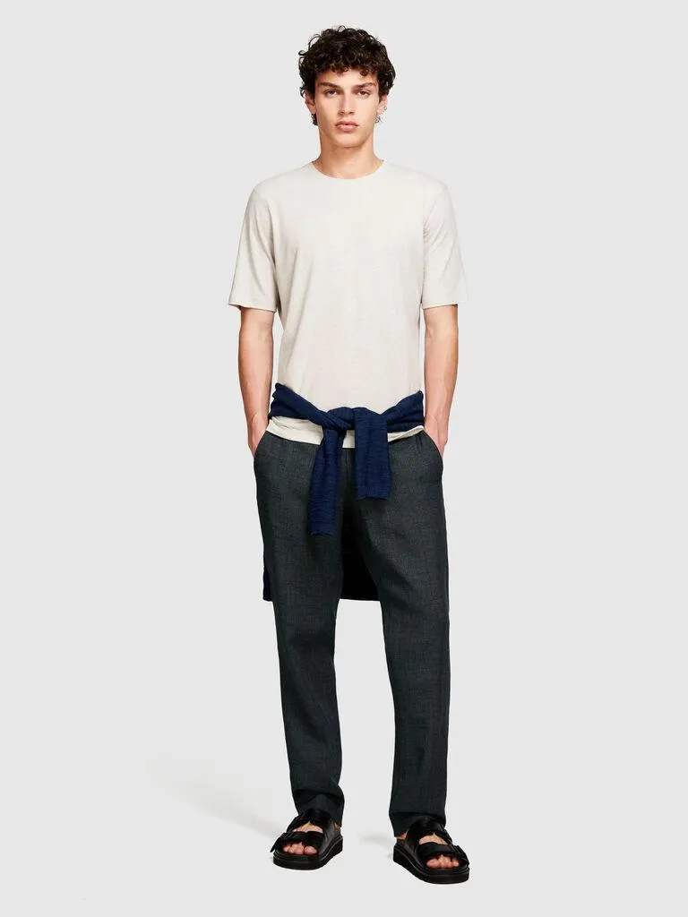 T-shirt de gola redonda