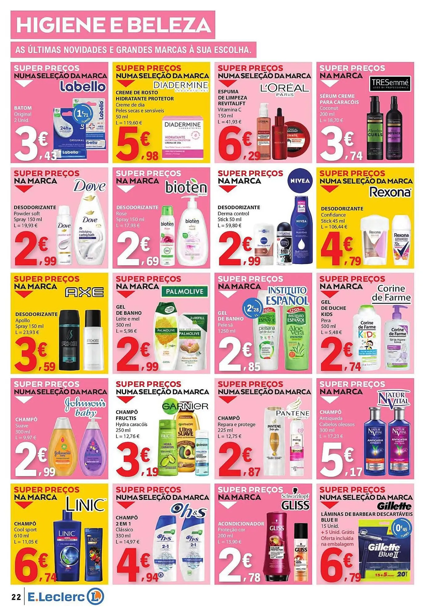 Folheto Folheto E.Leclerc de 2 de janeiro até 7 de janeiro 2026 - Pagina 22