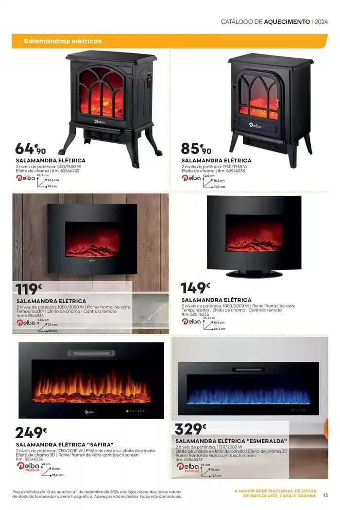 Folheto F#14 Catálogo de Aquecimento 24p Nacional de 10 de outubro até 1 de dezembro 2024 - Pagina 13