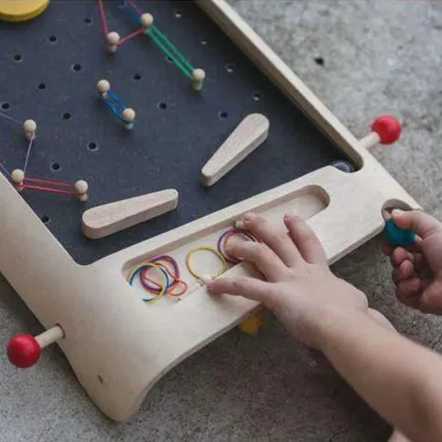 Pinball de madeira