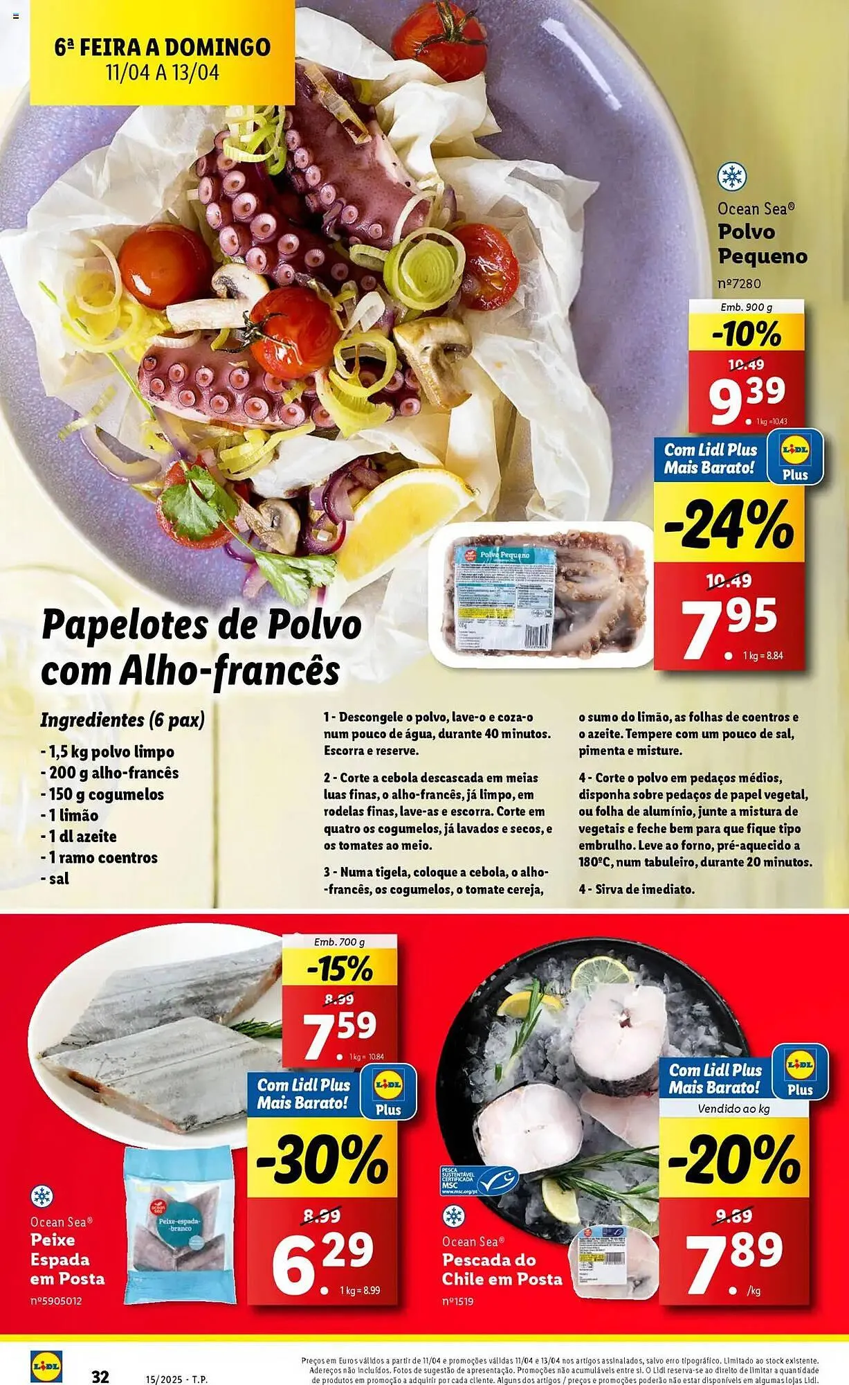 Folheto Folheto Lidl de 7 de abril até 13 de abril 2025 - Pagina 32
