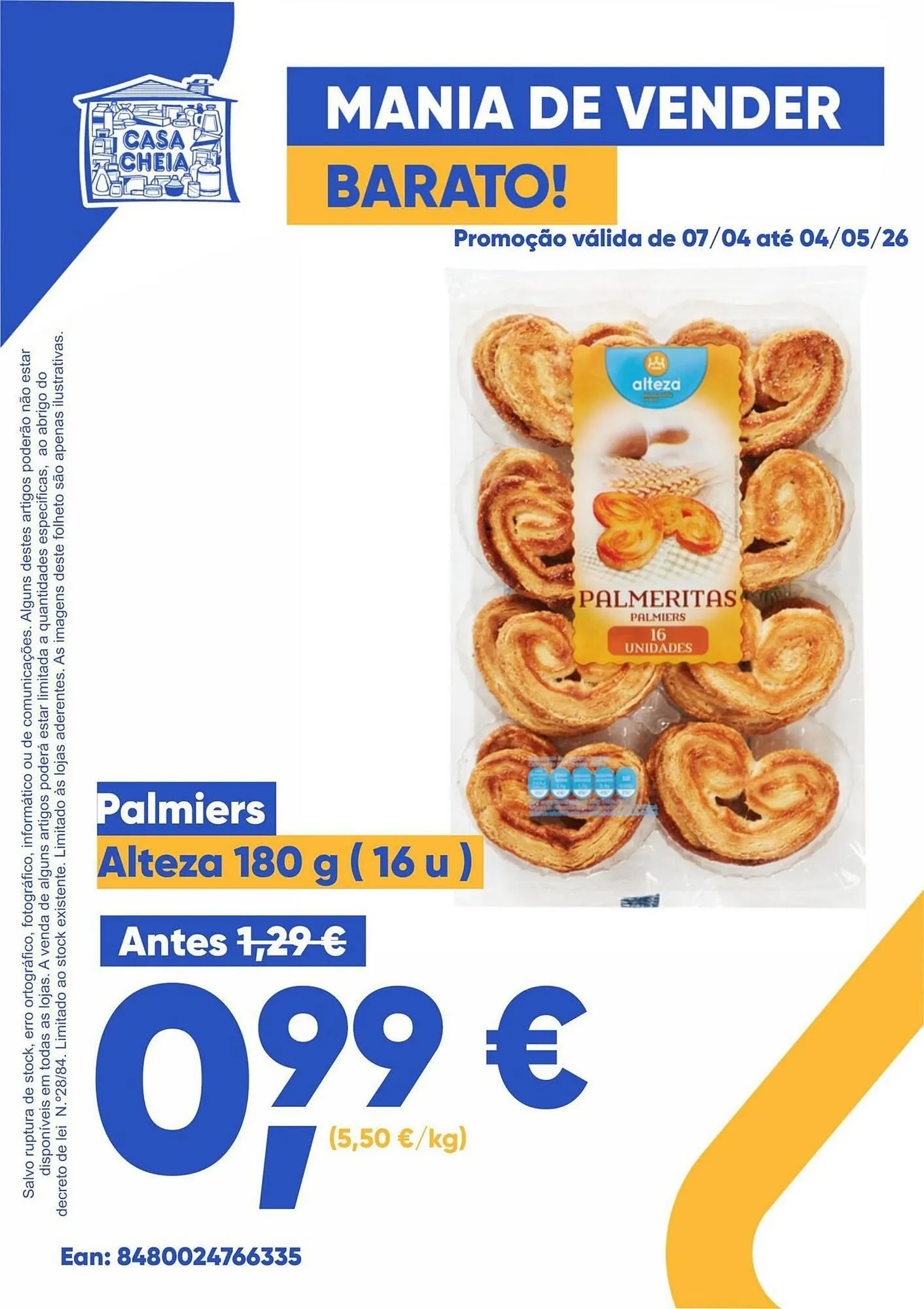 Folheto Folheto Casa Cheia de 7 de abril até 4 de maio 2026 - Pagina 2