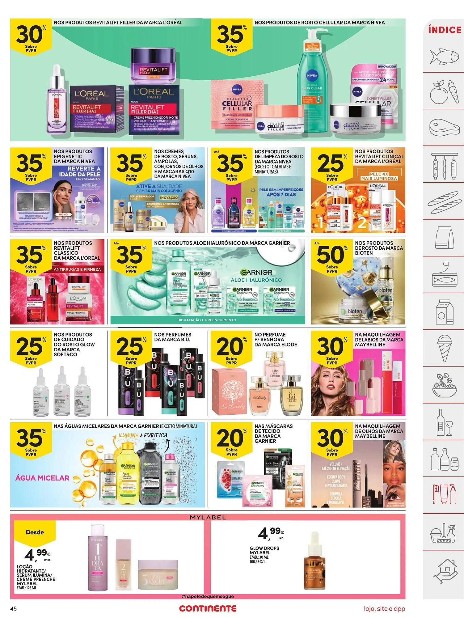 Folheto Folheto Continente de 3 de março até 9 de março 2026 - Pagina 45