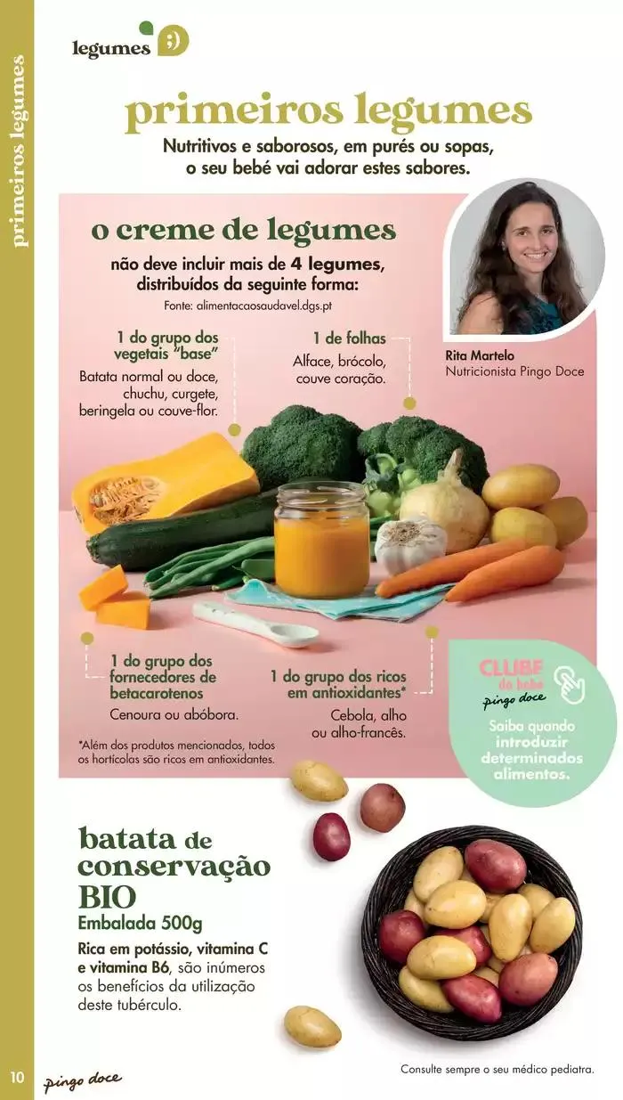 Folheto Pingo Doce Fruta e Legumes de 8 de outubro até 8 de novembro 2024 - Pagina 10