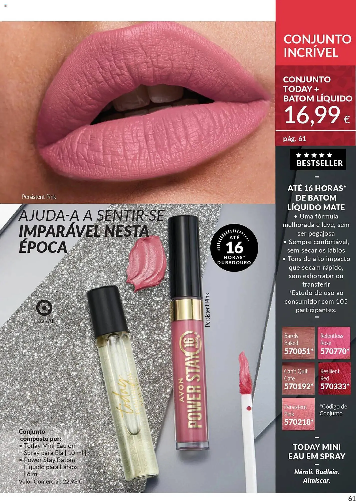 Folheto Catálogo Avon de 1 de novembro até 1 de dezembro 2025 - Pagina 61