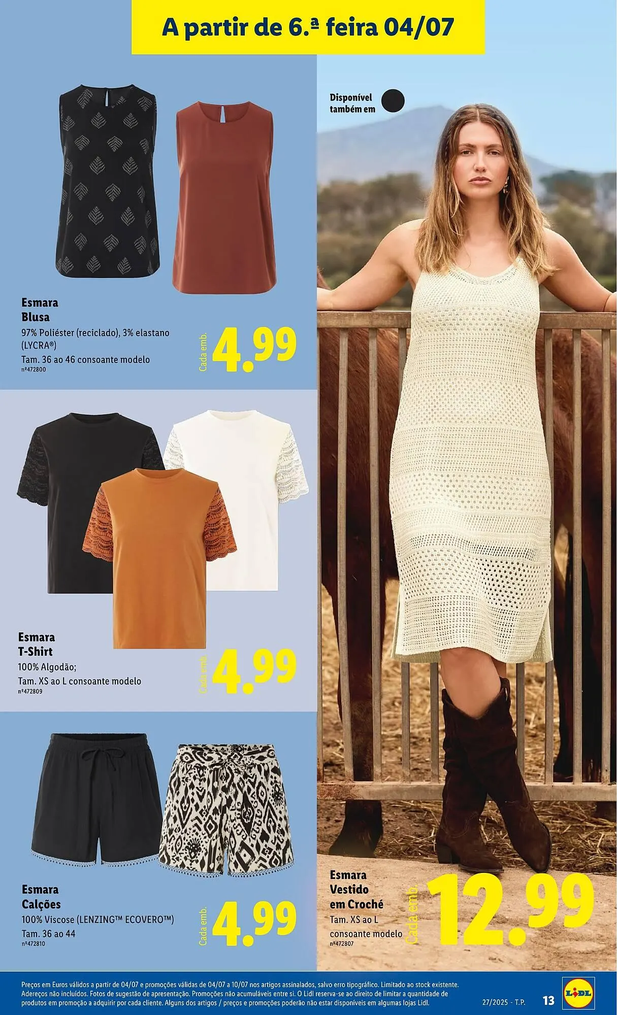 Folheto Folheto Lidl de 30 de junho até 7 de julho 2025 - Pagina 13