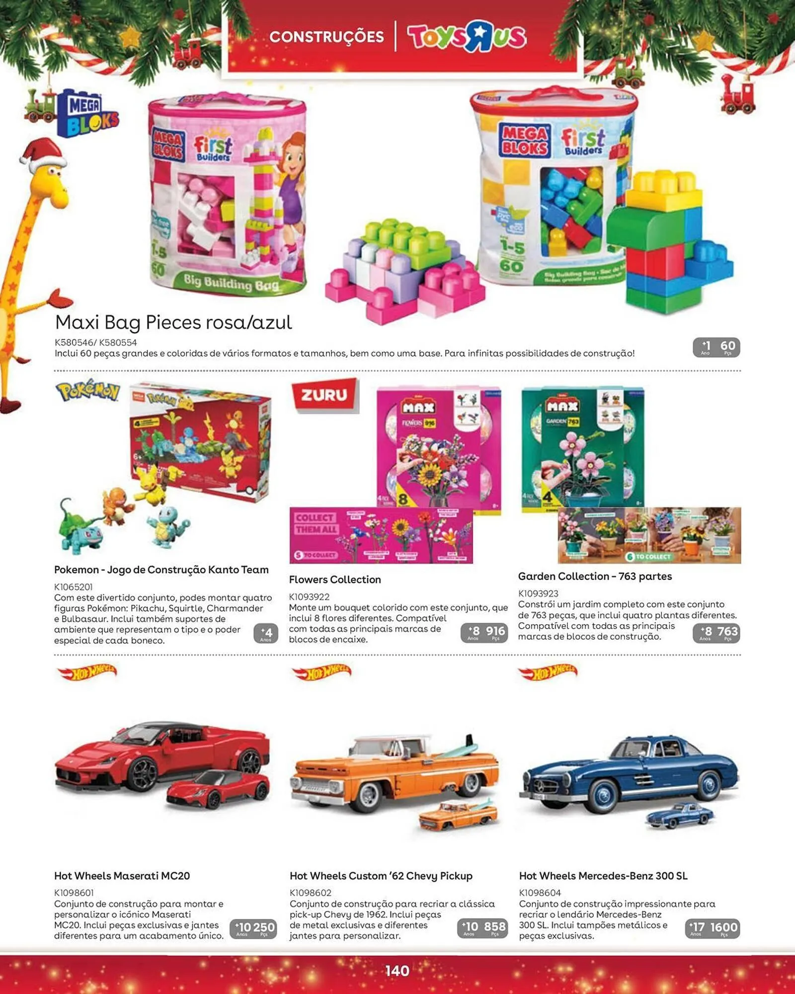 Folheto Catálogo Toys R Us de 5 de novembro até 5 de janeiro 2026 - Pagina 140