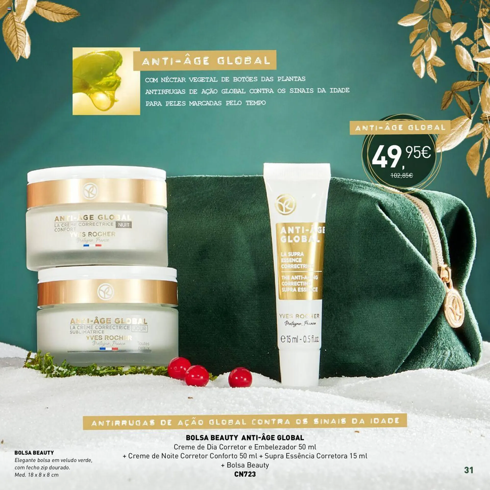 Folheto Folheto Yves Rocher de 18 de outubro até 27 de dezembro 2023 - Pagina 31