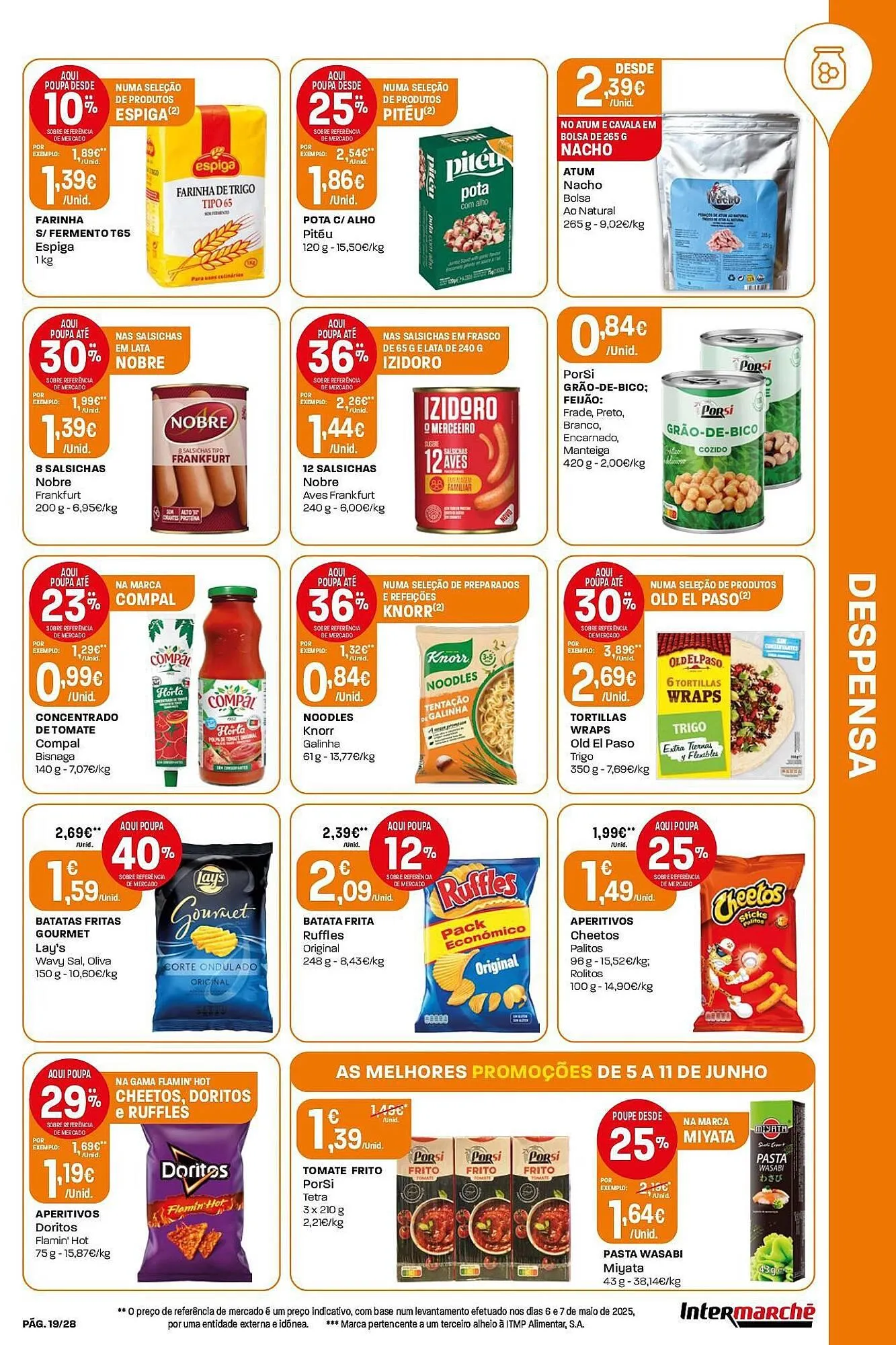 Folheto Folheto Intermarché de 5 de junho até 11 de junho 2025 - Pagina 19